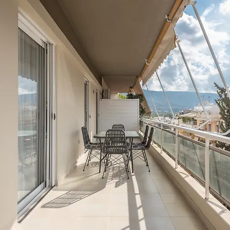 Luxury Athens Living 3Br With Balcony-3